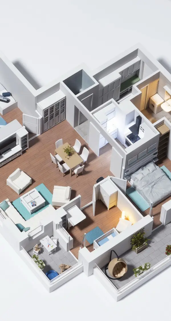 BUDAI WALZER lakásmakettek